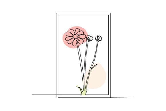 Floral Elegance in Graphic Design