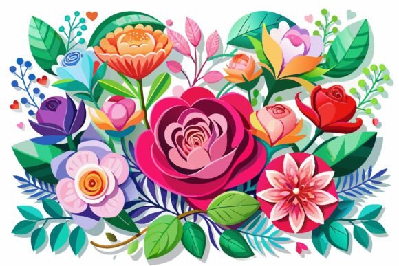Floral Elegance Meets Paper Art
