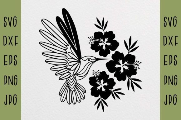 Hummingbird SVG: A Graphic Asset for Local Branding