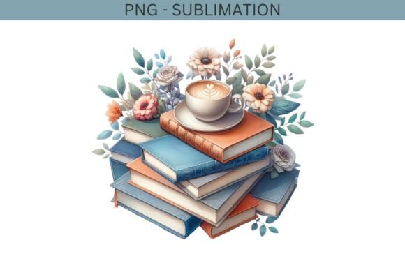 Pastel Book Graphics for Crafting